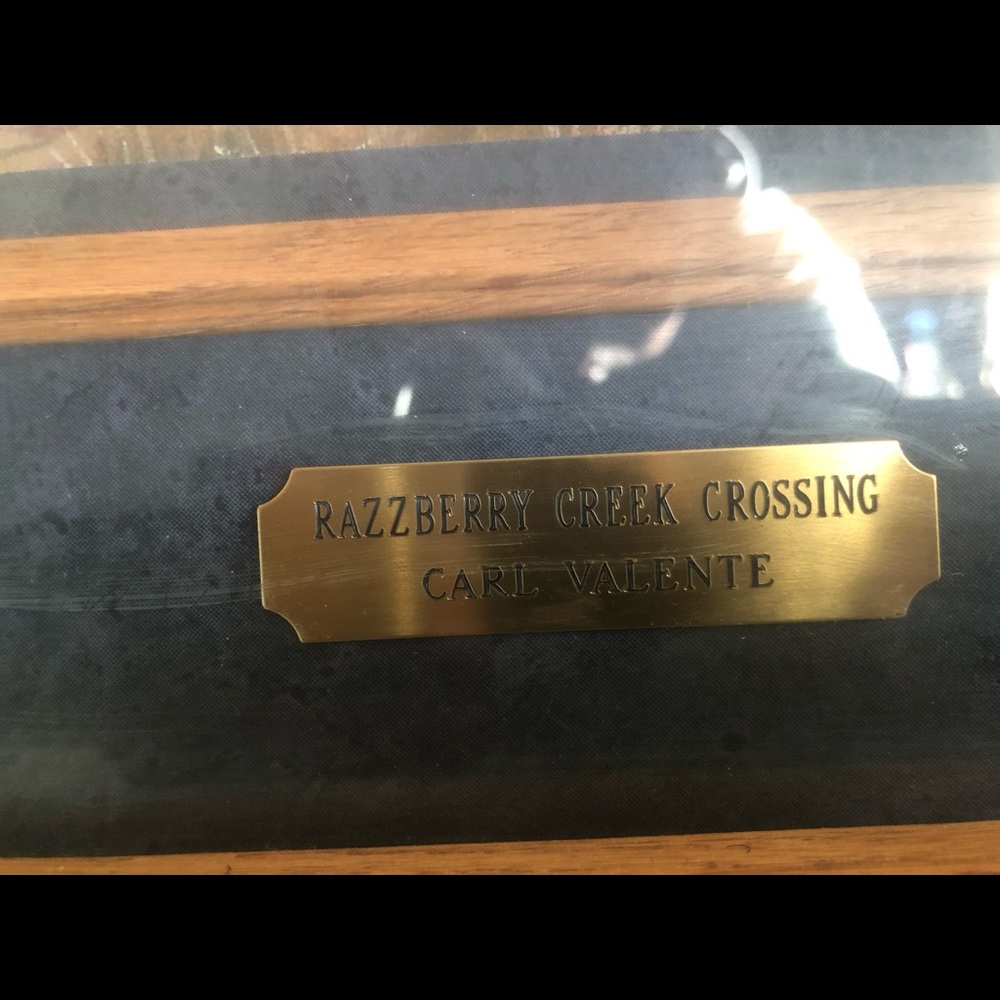 Razberry Creek Crossing by: Carl Valente